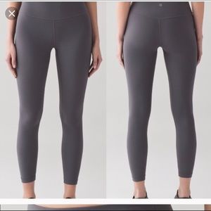 Lululemon Align Pant II 7/8, Dark Carbon